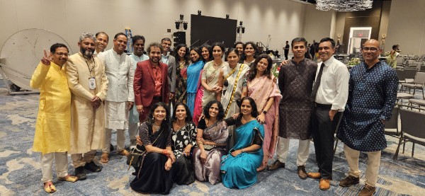 Evening networking and celebration