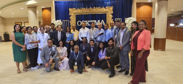 Alumni at the convention